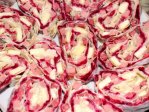 Рулет из лаваша с колбасой, свеклой и сыром сулугуни