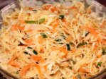 Салат из капусты, моркови и лука