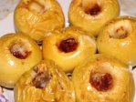 Запеченные яблоки с медом и корицей
