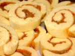 Бисквитные рулетики к чаю
